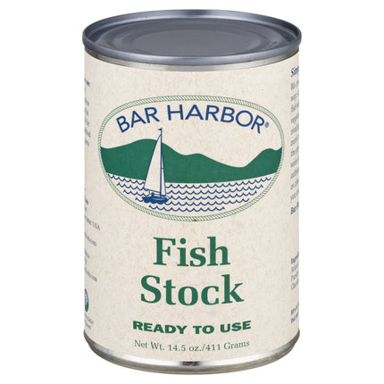 Bar Harbor All Natural Fish Stock - 15 OZ 6 Pack