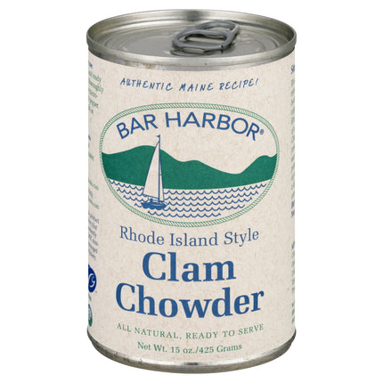 Bar Harbor Rhode Island Clam Chowder - 15 OZ 6 Pack