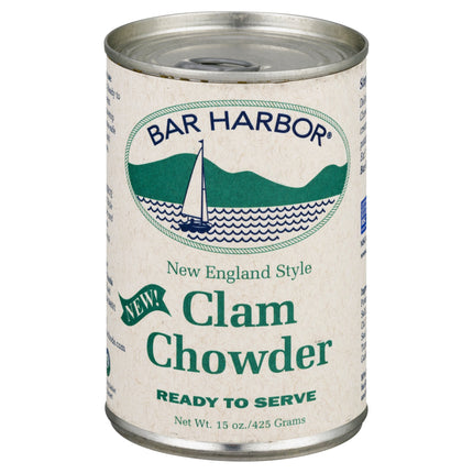Bar Harbor Ready To Serve New England Clam Chowder - 15 OZ 6 Pack