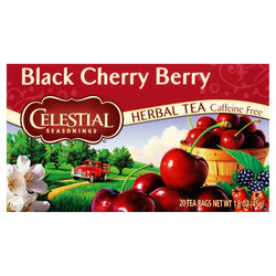 Celestial Seasonings Black Cherry Berry Herbal Tea - 20 CT 6 Pack