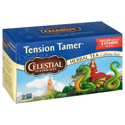 Celestial Seasonings Tension Tamer Herbal Tea - 20 CT 6 Pack