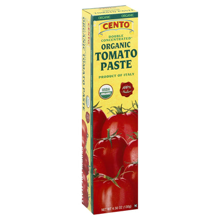Cento Organic Double Concentrated Tomato Paste Tube - 4.56 OZ 12 Pack