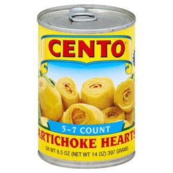 Cento Vegetables Artichoke Hearts In Brine - 14 OZ 12 Pack