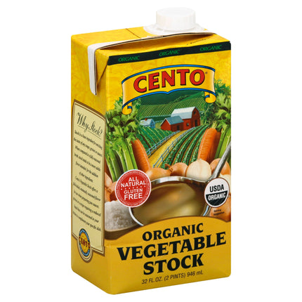 Cento Organic Stock Vegetable - 32 FZ 6 Pack