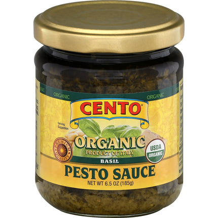 Cento Organic Basil Pesto Sauce - 6.5 OZ 6 Pack