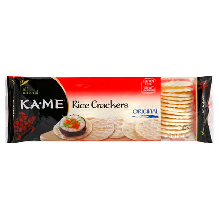 Ka-Me Gluten Free Original Rice Crackers - 3.5 OZ 12 Pack