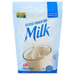 Village Farm Instant Nonfat Dry Milk - 25.6 OZ 6 Pack