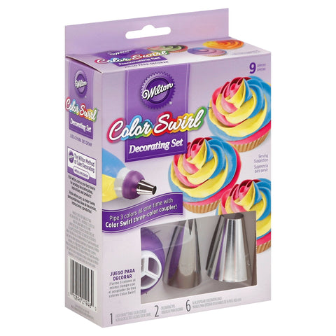 Wilton Color Swirl Decorating Set - 1 CT 3 Pack