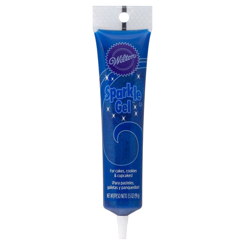 Wilton Sparkle Gel Blue - 3.5 OZ 3 Pack