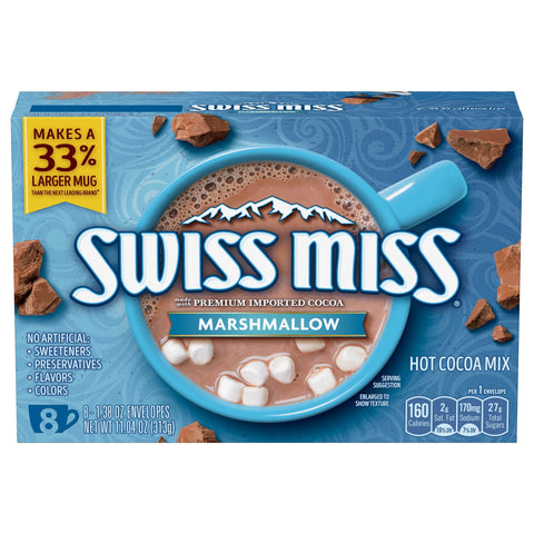 Swiss Miss Marshmallow Hot Cocoa - 11.04 OZ 12 Pack