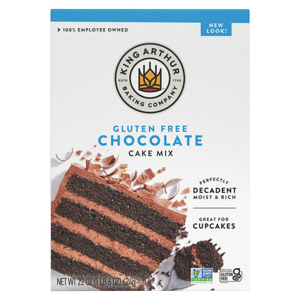 King Arthur Gluten Free Chocolate Cake Mix - 22 OZ 6 Pack