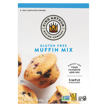 King Arthur Gluten Free Muffin Mix - 16 OZ 6 Pack
