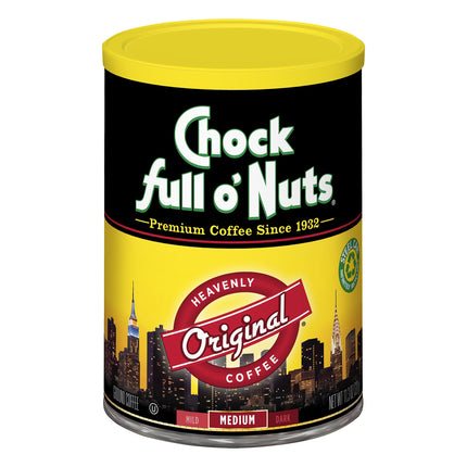 Chock Full O' Nuts Original Heavenly Coffee Medium - 11.3 OZ 6 Pack