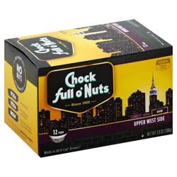Chock Full O' Nuts Coffee Pods Upper Westside - 3.8 OZ 6 Pack
