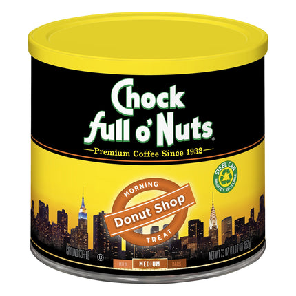 Chock Full O' Nuts Donut Shop - 23 OZ 6 Pack