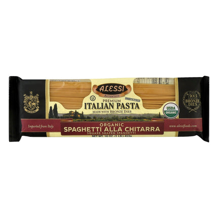 Alessi Organic Spaghetti Alla Chitarra - 16 OZ 12 Pack