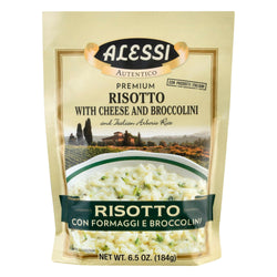 Alessi Cheese & Brocollini Risotto - 6.5 OZ 6 Pack