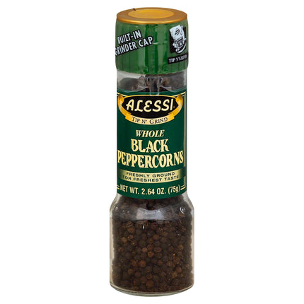 Alessi Whole Black Peppercorn Grinder - 2.64 OZ 6 Pack