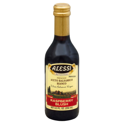 Alessi Premium White Raspberry Blush Balsamic Vinegar - 8.5 FZ 6 Pack