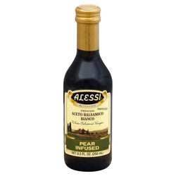 Alessi Premium White Pear Infused Balsamic Vinegar - 8.5 FZ 6 Pack