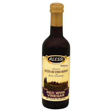 Alessi Italian Red Wine Vinegar - 12.75 FZ 6 Pack