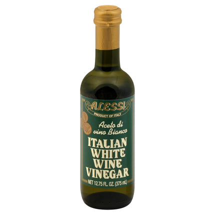 Alessi Italian White Wine Vinegar - 12.75 FZ 6 Pack