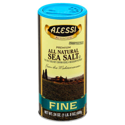 Alessi Fine Sea Salt - 24 OZ 6 Pack