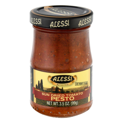 Alessi Sun Dried Tomato Pesto Tube - 3.5 OZ 12 Pack
