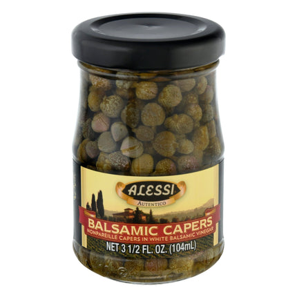 Alessi Balsamic Capers - 3.5 FZ 6 Pack
