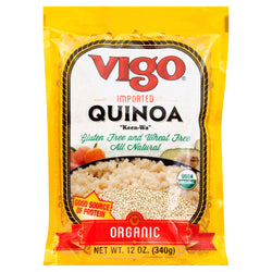 Vigo Organic Tri-Color Quinoa - 12 OZ 6 Pack
