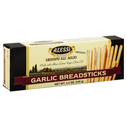 Alessi Garlic Breadsticks - 4.4 OZ 12 Pack