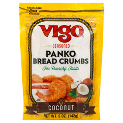 Vigo Coconut Panko Bread Crumbs - 5 OZ 6 Pack