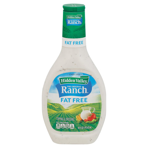 Hidden Valley Fat Free Ranch - 16 FZ 6 Pack
