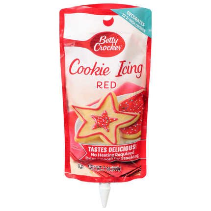 Betty Crocker Cookie Icing-Red - 7 OZ 6 Pack