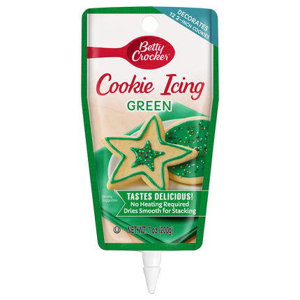 Betty Crocker Cookie Icing-Green - 7 OZ 6 Pack