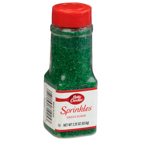 Betty Crocker Sugar Decorating Green - 2.2 OZ 6 Pack
