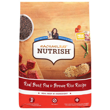 Rachael Ray Nutrish Dog Beef & Brown Rice - 6 LB 3 Pack