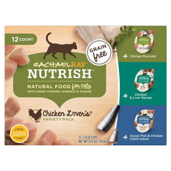 Rachael Ray Nutrish Cat Chicken Variety Pack - 33.6 OZ 2 Pack