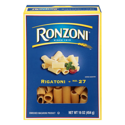Ronzoni Rigatoni Pasta - 16 OZ 12 Pack