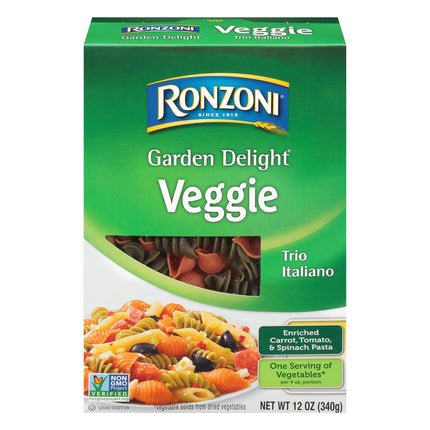 Ronzoni Garden Delight Veggie Trio Italian - 12 OZ 12 Pack