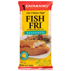 Zatarain's Lemon Seasoned Fish Fri Coating Mix - 10 OZ 12 Pack