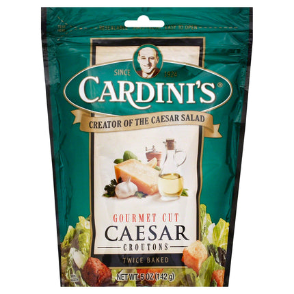 Cardini's Caesar Croutons - 5 OZ 12 Pack