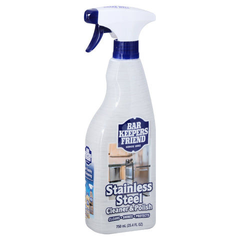 Bar Keepers Friend Stainless Steel Cleaner & Polish - 25.4 FZ 6 Pack
