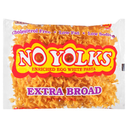 No Yolks Egg Noodles Extra Broad - 12 OZ 12 Pack