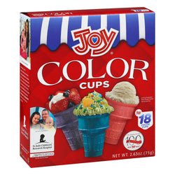 Joy Ice Cream Color Cake Cones - 2.62 OZ 12 Pack