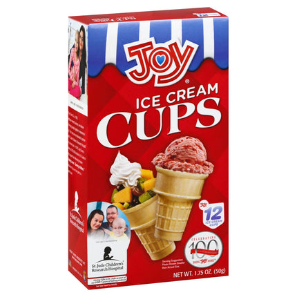 Joy Ice Cream Cake Cones - 1.75 OZ 12 Pack