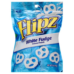 Flipz Pretzels White Chocolate Fudge - 5 OZ 12 Pack