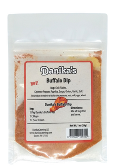 Danika's Buffalo Dip (Dry) - 1 OZ 12 Pack
