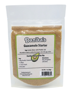 Danika's Guacamole Starter Dip (Dry) - 1 OZ 12 Pack
