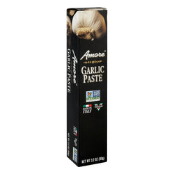 Amore Garlic Paste With Olive Oil Tube - 3.2 OZ 12 Pack